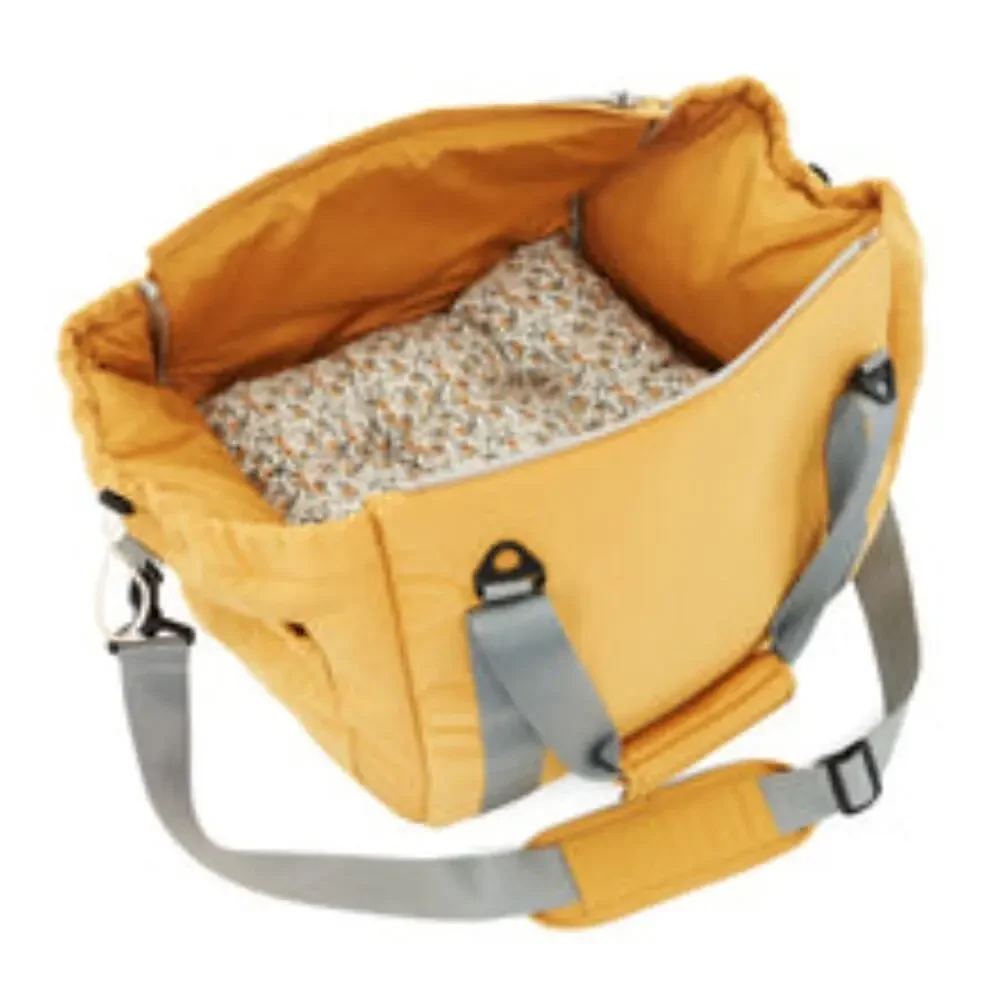 Thaynards Sunshine Pet Side Carrier Pack Plush Luxury Pet Carrier Bed NWT